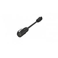 Amphenol Commercial Products MRDAP05CBPC00 Specialized Cables MRD A Cable Assembly, Plastic, Plug to Plug, Pins, 5 Position, 3 Meter