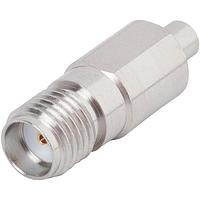 Amphenol SV Microwave SF1132-6026 RF Adapters - Between Series SMPM M to SMA F Adapter, SB