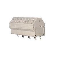 Molex 39700-0406 Fixed Terminal Blocks SPRING TERM BLK 5MM 6P LT GRY