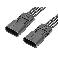 Molex 216622-1043 DC Power Cord SQUBA3.6 P-P 4CKT 600MM Sn