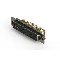 EDAC 630-43W2640-3TA Mixed Contact D-Sub Connectors Right-angle Power Combo D-Sub Connector