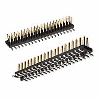 Harwin M50-3612042 Pin Strip 20+20 DIL SMT P/HDR W/PEGS