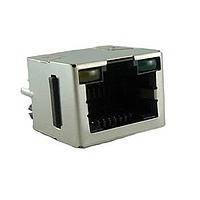 Amphenol Commercial Products RJHSEK38DA1 Modular 8P8C, Vertical, Shield, With LEDs, No Panel Stops