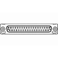 AMP Connectors - TE Connectivity 1484949-1 D-Sub MIL Spec Connectors RPT ASSY AMPLMT 37P SZ4 SER109