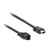 SCHNEIDER VW3M8D1AR15 Motor Drives encoder cable 1.5m, BCH2, leads