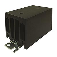 Carlo Gavazzi RHS45C Heat Sinks DIN rail mount heatsink, thermal resistance 2.20 C/W a. 45 W, Width x Height x Depth = 45 x 103 x 55 mm, suitable for mounting a single SSR