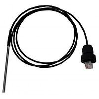 Ezurio 455-00124B Temperature Probes RTD Temp Sensor Cable Assembly, -100C - +100C, 50mm x 4.0mm SS Probe, 2000mm Cable Length - BULK (Carton Qty = 50 pcs)