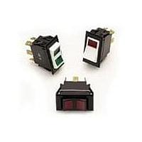 Carling Technologies LTILA51-6S-WH-LU-NBL/12V Full-Sized Rocker Switch LTILA516SWHLUNBL/12V