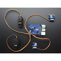 Adafruit 2327 Motor/Motion Controller & Driver Adafruit 16-Channel PWM / Servo HAT for Raspberry Pi - Mini Kit