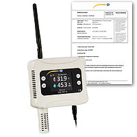 PCE THT 10-ICA Thermo Hygrometer (-20~60 ° C; 0~99,9% RH; ISO Calibration Cert.)