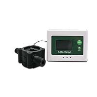 Advanced Thermal Solutions ATS-FM-M Flow Meter LCD Display Flow Totalizer+Flow Rate Meter, 1/4" NPT, 1.5M Cable, 0.6-8L/min.
