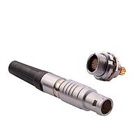 NorComp 821B002-103R001 Connectors 1B 2 POS MALE PANEL MOUNT SOLDER CUP