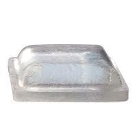 Essentra Components RBS-32R Bumpers / Feet Bumper,Adh Mnt,Clear,Pyrmd,.50 in Dia
