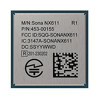Ezurio 453-00155C WiFi Modules with Bluetooth Module, Sona NX611, 2 x RF Trace, MIMO, SIP, Cut Tape