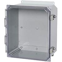 Hammond Manufacturing PCJ16148CCL Latch Cover, Metal Polycarb 16X14X8 Latch Clr w/Feet