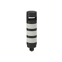 Banner Engineering TL70GYRAQ Modular Tower Light TL70 Tower Light; Black Housing: 3-Color Audible Indicator; Voltage: 12-30 V dc; Environmental Rating: IP65; Input: Bimodal; Colors: Green Yellow Red; 5-pin M12 Integral QD