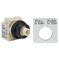 Square D 9001SKR9H13 Switch Hardware PSH BTTN 600VAC 10A 30MM SK