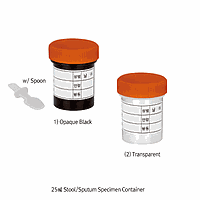Daihan medical DM.Con3043 채변통 Stool Collection Container, Black