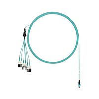 Panduit FXTRP8NUJSNF046 Fiber Optic Cable Assemblies OM3 12-Fiber Harness, Plenum, PanMPO Mal