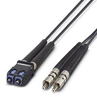 PHOENIX CONTACT 1657119 Fiber Optic Cable Assemblies VS-PC-2X-POF980-SCRJ FSMA-2