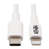 Tripp Lite M102-003-WH USB 2.0 LGHTN/USB-C CBL 3FT