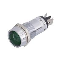 Littelfuse PL-612-G Incandescent PILOT LIGHT L.E.D GREEN
