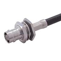 HUBER+SUHNER 24_BNC-50-3-1/133_NE Connectors BNC straight bulkhead cable jack(f)