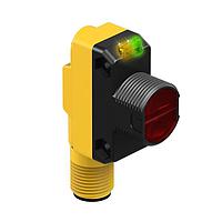 Banner Engineering QS18VN6FF100Q8 Photoelectric Sensors WORLD-BEAM QS18 Series: Fixed-Field; Range: 100 mm cutoff; Output: Complementary Solid-State NPN; M12 Integral QD