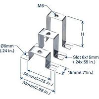 Altech CA703 DIN Rail Support Bracket Mounting Track 2M