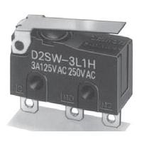 Omron Electronics D2SW-3L1H Subminiature Hinge Lever Solder Term 3A