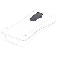BOPLA 34197024 Enclosures, Boxes, & Cases CLIP, UNIVERSAL, BOS, GRAPHITE GRAY, ABS, HDW INCLUDED, UC1 - 7024