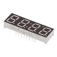 Vishay General Semiconductor TDCR1060M LED Displays 4-Dig Red 4.0-6.0mcd Common Cathode