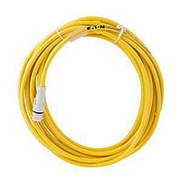 Eaton CSAS3F3CY2205 Sensor Cables / Actuator Cables CORDSET,AC,3P 3W,5M,YEL
