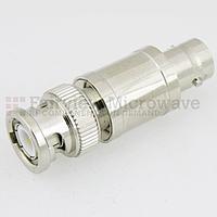 Fairview SA03B-04 4 dB Fixed Attenuator BNC Male To BNC Female Up To 3 GHz Rated To 2 Watts With Brass Nickel Body