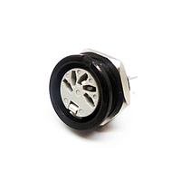 Deltron 651-0500 DIN Socket Connectors JACK 5 PIN BLACK