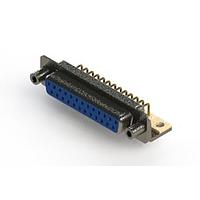 EDAC 622-M25-660-LN6 D-Sub Connectors - Standard Density EDAC Right Angle D-Sub Connector
