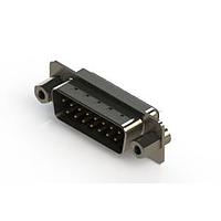 EDAC 627-015-322-043 D-Sub Connectors - Standard Density Vertical Metal Body D-Sub Connector