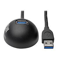 Tripp Lite U324-006-DSK1 USB Cables / IEEE 1394 Cables 6FT 1-PORT USB3 DESK EXT CBL