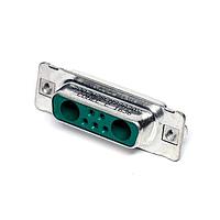 Amphenol CONEC 3007W2SCM99A30X Mixed Contact D-Sub Connectors 7W2 SOLDER CUP FEMALE