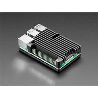 Adafruit 4341 Cases Aluminum Metal Heatsink Raspberry Pi 4 Case - Without Fans