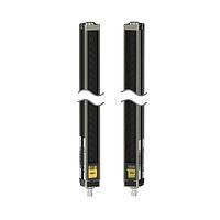 Banner Engineering SLSP30-600P44NT Optical Sensors EZ-SCREEN Pair; Resolution: 30 mm; Range: 18 m (60 ft); Defined Area: 600 mm (23.6 in); Housing Length: 671 mm (26.4 in); Connection: 4-pin M12 Pigtail Connectors; Emitter: No test Input