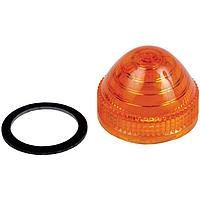 Square D 9001A9 Lens 30MM PLASTIC DOMED LENS CAP AMBER