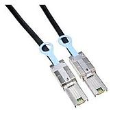 Amphenol Cables on Demand CS-SAS2MUKPTR-000.5 Mini SAS/SATA Cable SAS Cbl 4 Chnl 2 MniSAS Univ Key Conn