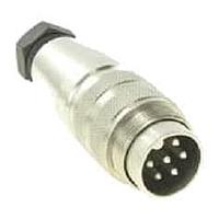 Amphenol Tuchel C091 31H006 100 2 Connectors 6P DIN CABLE PLUG
