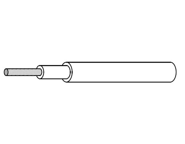 Coiled and straight test lead wire used for electrical measurement and test setups