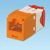 Panduit CJ5E88TGOR-24 Modular Mini-Com Mod Cat 5e UTP 8 pos 8 wi