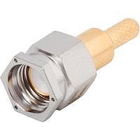 Amphenol SV Microwave M39012/55-3007 Connectors SMA M Conn, Lockwire Holes for RG-174 Cb