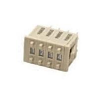 Omron Electronics A7D-206 Thumbwheel Switches Thb SingleSwitchUnit SnapIn Front LtGry