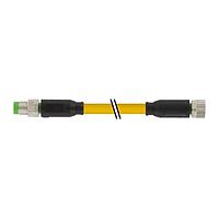 Murrelektronik 7000-88001-0100150 Sensor Cables / Actuator Cables M8 male 0 / M8 female 0, PVC 3x0.25 ye UL/CSA 1.5m