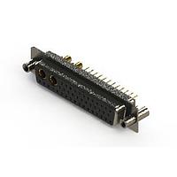 EDAC 628-43W2224-3T4 Mixed Contact D-Sub Connectors Vertical Combo Dsub
